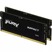 Kingston Ram memorija Fury KF556S40IBK2-32, 32GB (2x16GB), DDR5, SODIMM, 5600MT/s