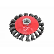 awtools STOŽČNA KRTAČA 125 mm M14 ZVITA ŽICA