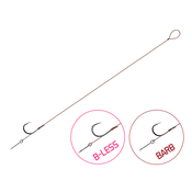 Delphin Nadväzec Proxi Sting/6ks 8cm/0,10mm/BARB 8/Sting 7mm