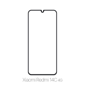 FixPremium FullCover Glass - Kaljeno steklo za Xiaomi Redmi 14C 4G