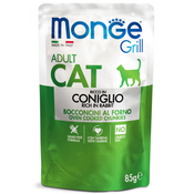Monge Superpremium Sos žecetina za odrasle macke, 85g