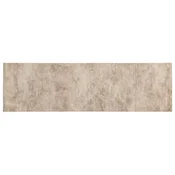 vidaXL Kuhinjska preproga Bež beton 180 x 60 cm 100% poliamid Pralna