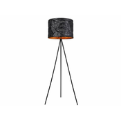 LUNA 183 Podna lampa, Crna