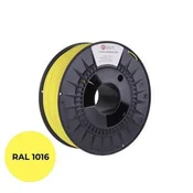 C-Tech Tiskarska vrvica (filament) PREMIUM LINE, PETG, žvepleno rumena, RAL1016, 1,75mm, 1kg