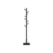 Songmics Obešalnik 30x30x175 cm Črn