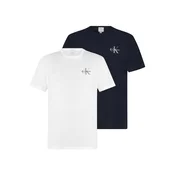 Calvin Klein Jeans Majica CLASSIC črna / bela