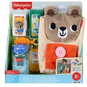 Fisher-Price: Nahrbtnik z medvedkom - Mattel