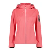 CMP WOMAN JACKET ZIP HOOD, ženska pohodna jakna, roza 39A5016