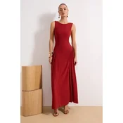 Trendyol Milla Ženska haljina Tprss26Ae00030, Crvena