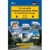 Der große AUTOKENNZEICHEN ATLAS für Deutschland und Europa
