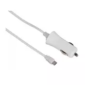 HAMA Auto punjac Micro USB, 12V, beli 1000 mAh 124473