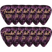 Fender 351 Shape Premium Picks Extra Heavy Purple Moto 12 Pack