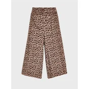 Sinsay - Viskozne pantalone sa leopardskim uzorkom - BEŽ
