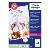 PAPIR A4 ZA BARVNE LASERSKE TISKALNIKE 2798, 200g