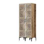 HANAH HOME Ormar Kumsal PP Walnut White