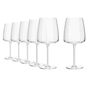 Set of 4 wine glasses, crystalline glass, 650 ml, Modern - Krosno