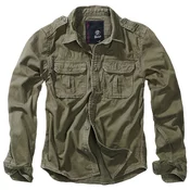 Moška Srajca BRANDIT - Vintage - 9373-oliv