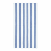 Bijeli/plavi pamucan rucnik 90x140 cm Stripe Jacquard – Bianca