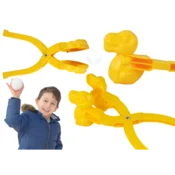 Snow maker snowball machine žuti dinosaur