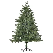 HOMCOM HOMCOM božično drevo PVC, PE, kovina O105 x 150V cm zeleno, (5000242556)