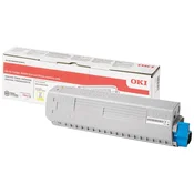 OKI Originalna tonerska kartuša / C824 / C834 / C844 / 5000 strani / rumena