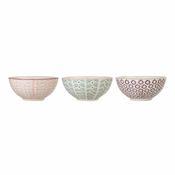 Komplet 3 lončenih servirnih skled Bloomingville Maya, o 16,5 cm