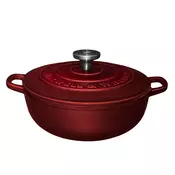 Maxwell&Williams Kozica Cast Iron Merlot 3,3L/bordo/indukcija/lito železo, emajl, (5000198714)