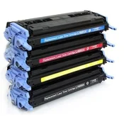 toner HP Q6000A, Q6001A, Q6002A, Q6003A (124A), štiri pakete, multipack, alternativni