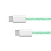 USB-C do USB-C kabel 100 W 1 m zeleni Kruger&Matz Basic