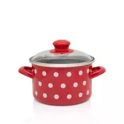 Metalac duboka šerpa BELE TUFNE 14cm/1,5lit