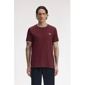 FRED PERRY TWIN MAJICA OXBLOODE