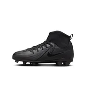 Nike Jr. Phantom Luna 2 Club Younger/Older Kids Multi-Ground High-Top Football Boot - Black