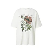 VERO MODA Majica čokolada/oliva/črna/bela