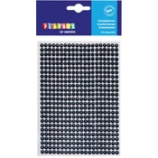 PLAYBOX Nalepke iz kristalnega kamna ČRNE 525 x 5 mm