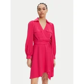 DKNY Srajčna obleka DD3K7484 Roza Regular Fit