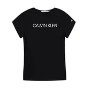 Calvin Klein Jeans Majica INSTITUTIONAL SS SLIM T-SHIRT, črna