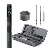 Fnirsi prenosni spajkalnik TipC 100W set v ohišju HS-02B Plus Tool Box