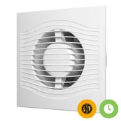AKVAVENT SLIM 5C MR, Pametni Dober ventilator za kopalnico 125 mm s časovnikom in fotocelico