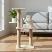 Paws & Whiskers Grebalica za mačke Tina 1, Bela