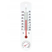 shumee Sobni termometer z higrometrom, bel, 25 cm