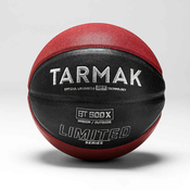Košarkaška lopta 500 velicina 7 crveno-crna