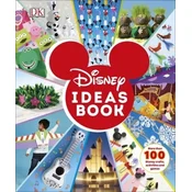 Dorling Kindersley Knjiga Disneyjevih idej. Več kot 100 Disneyjevih ročnih del, dejavnosti in iger.