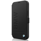 BMW iPhone 12 mini 5,4 black book Signature (BMFLBKP12SSLLBK )