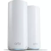 Netgear Orbi 770-Serie Tri-Band-Mesh-WLAN-7-Satellit 6GBit/s weiss RBE772