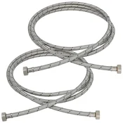shumee Fleksibilen priključek 1/2” za pipe in armature 300 CM komplet 2 kosov