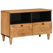 TV Jedinice Svijetlosmeda 70 x 33 x 46 cm Konstruirano drvo