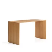 Pisalna miza v hrastovem dekorju 60x140 cm Litto – Kave Home