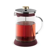 French press za kavo in čaj z borosilikatnim steklom Leonardo 0,6L 55689