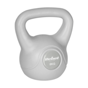 Bitumenska kettlebell 8 kg siva REBEL ACTIVE