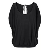 LASCANA Majica Shirt črna